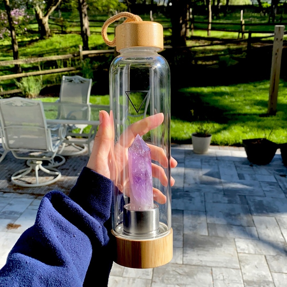 Source Bamboo Crystal Infusion Water Bottle